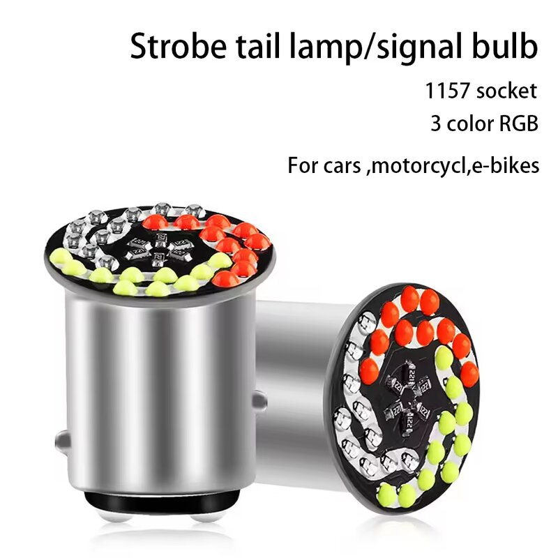 Brake Light Manufacturer - New 30SMD Led Flashing for Motorcycles 1157 Turn Signal & 1156 Fireworks