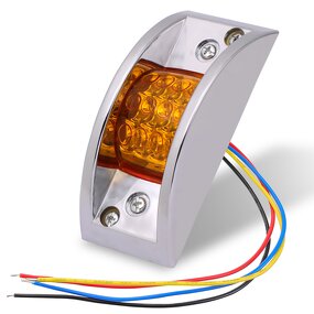 Marker Lamp Manufacturer - New Amber LED 12V 24V Side Clearance Red White for Trucks and Trailers