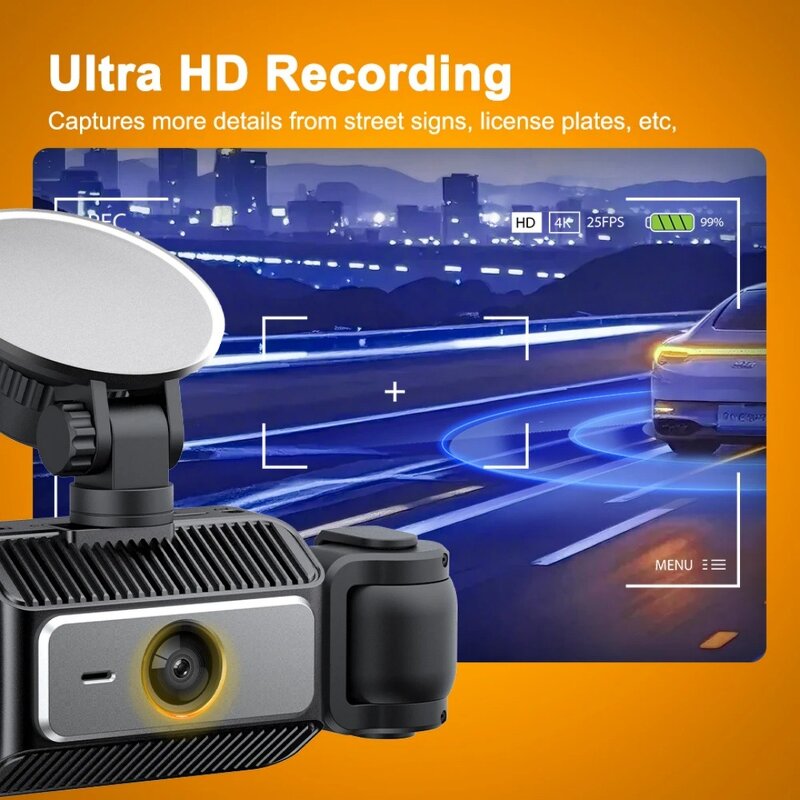 Dash Cam Manufacturer - 4 Camera 1080P WiFi DVR Video Recorder 1 Year Warranty