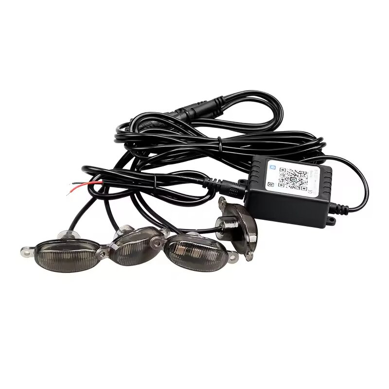 Grille Led Light Manufacturer - Car RGB Front Hood Raptor Style Amber White for Ford F-150 2015 2017