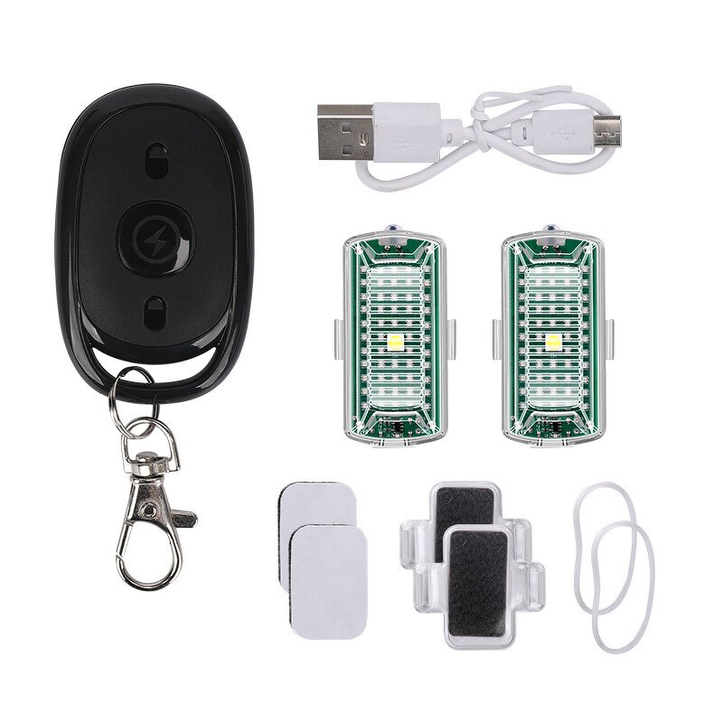 Strobe Light Manufacturer - 12V Wireless Remote Control LED Position Indicator Warning for Cars Motorcycles