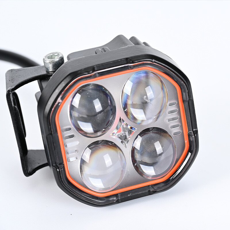 Spotlight Manufacturer - Mini 5D White Yellow Red Fog Super Bright 12V 24V Car LED Pods Work for Off-Road ATV
