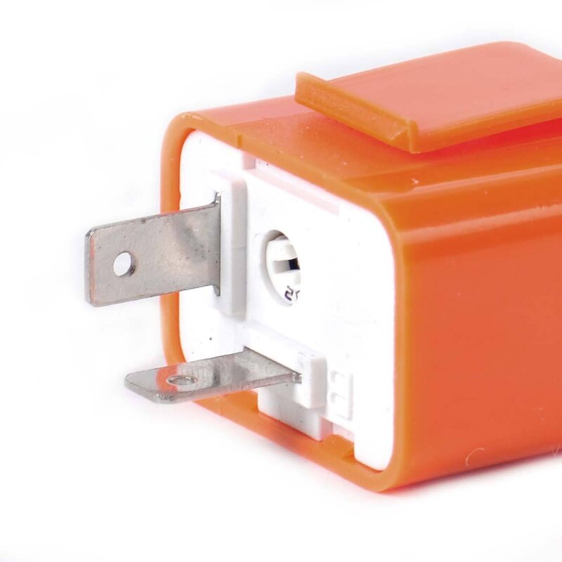 Flasher Manufacturer - Universal Adjustable Frequency Square Flashing LED Motorcycle Lights Turn Signal Indicator 12V Relay