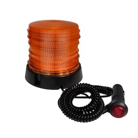 Beacon Light Manufacturer - Revolution Led Amber 12 or 24 Volt Emergency Warning Strobe with Magnetic 16LED