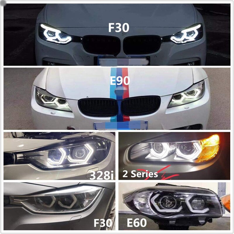 Daytime Running Lamp Manufacturer - Angel Eyes LED for BMW Headlight Retrofit DRL for E90 E60 F30 F80 M5