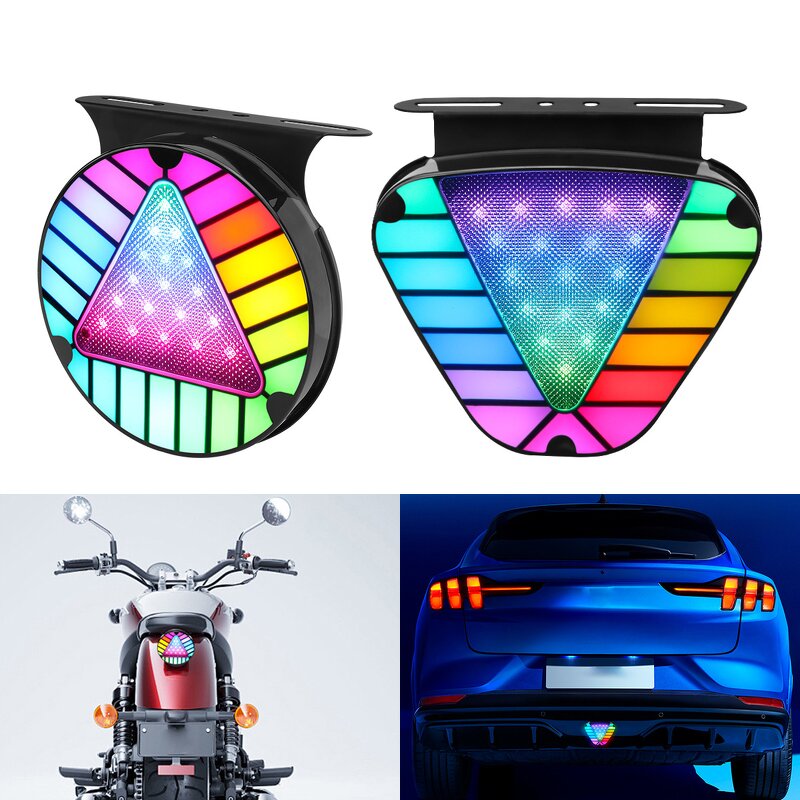 Brake Lights Manufacturer - New 12V 24V Dynamic RGB Color Universal Fitment Warning Turn Signal