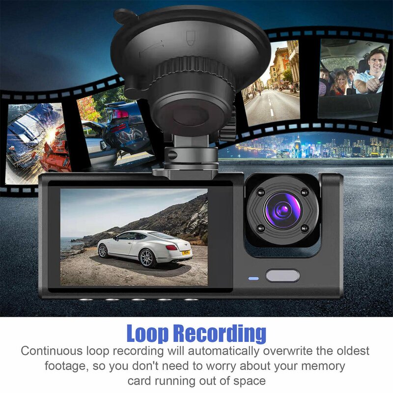Dash Camera Manufacturer - 2 Inch HD 1080P with Motion Detection Night Vision G-Sensor 1 Year Warranty