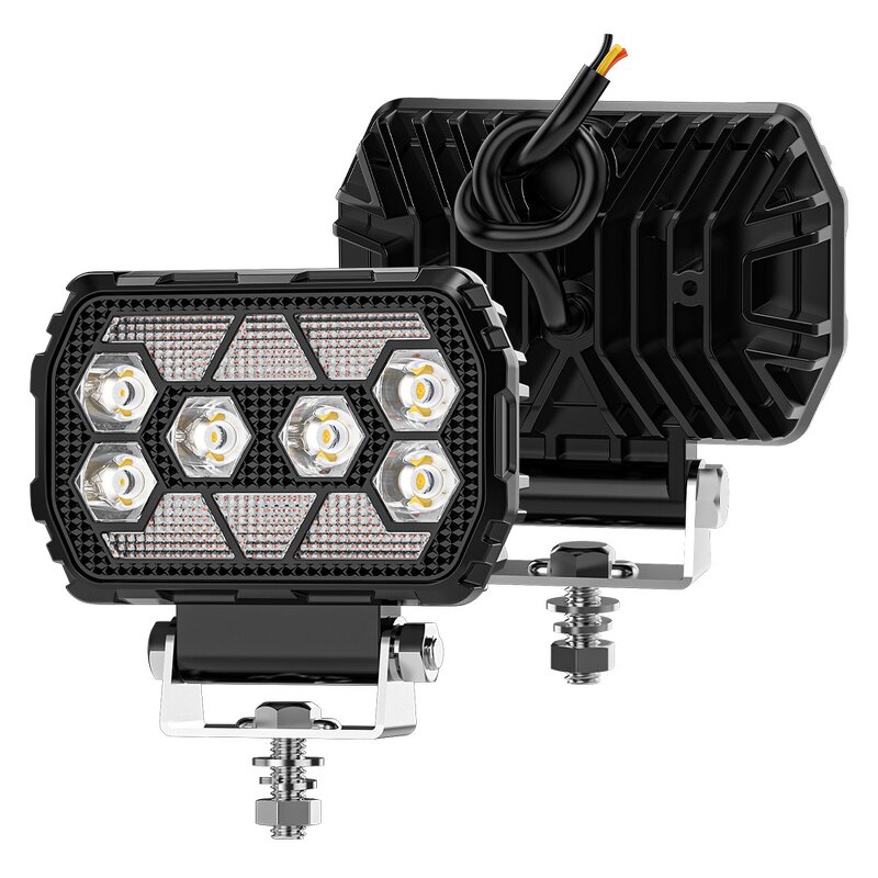 Work Light Manufacturer - Wholesale 25W 4.5Inch LED Square Driving Spotlight for Off-Road Vehicles Fog