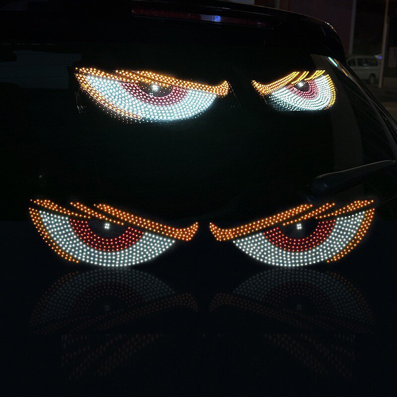 Demon Eye Display Manufacturer - USB Car Eye LED for Truck Window Windshield Decorative