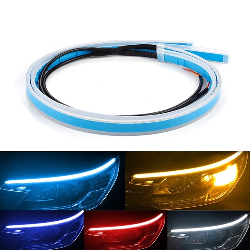 DRL Manufacturer - Flexible LED for Headlight Strip RGB Daytime Running in 30cm 45cm 60cm Lengths