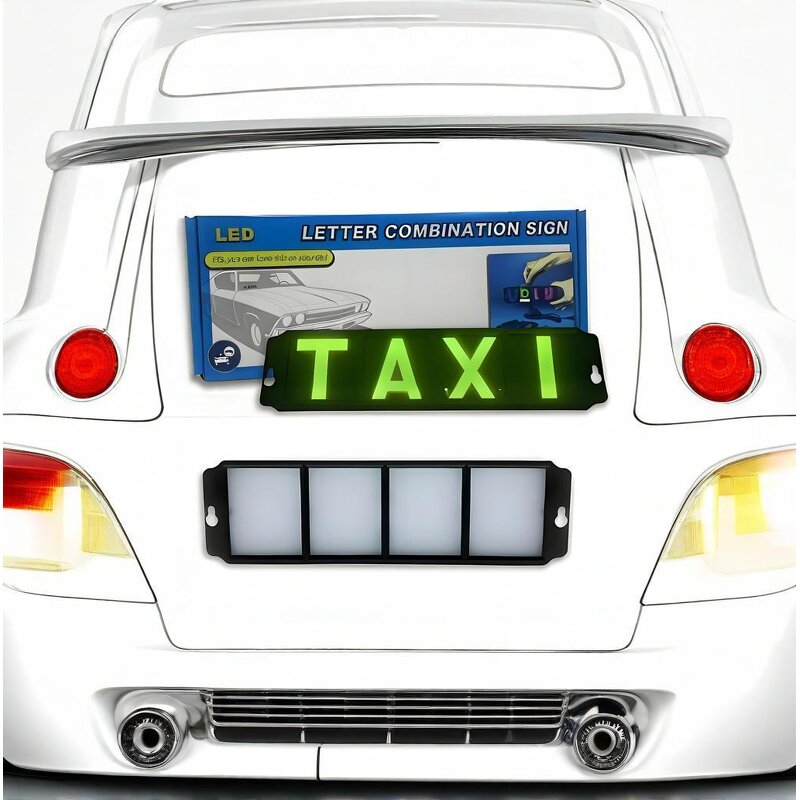 Indicator Light Manufacturer - New 12V LED Taxi Windshield Cab with USB Lighter Plug & Empty Sign