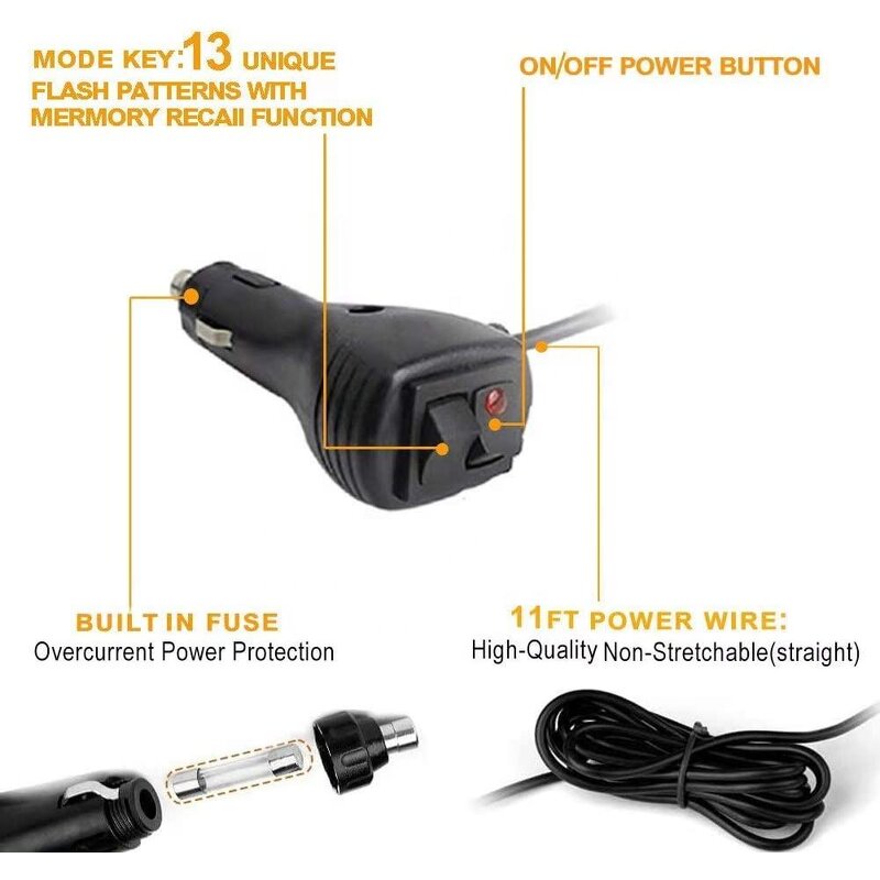 Warning Light Manufacturer - Cob Strobe Flashing Bar 44cm 75cm 108cm Flash Rooftop Emergency Vehicles Trucks