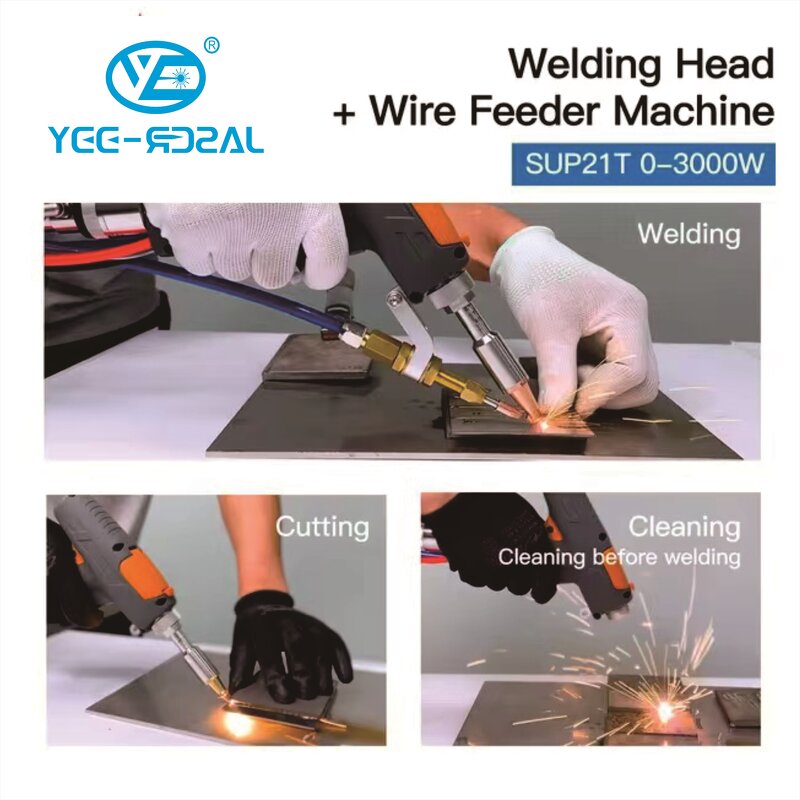 Laser Welding Head Manufacturer - YEELASER SUP21T 1064nm Wire Feeder Stainless Steel