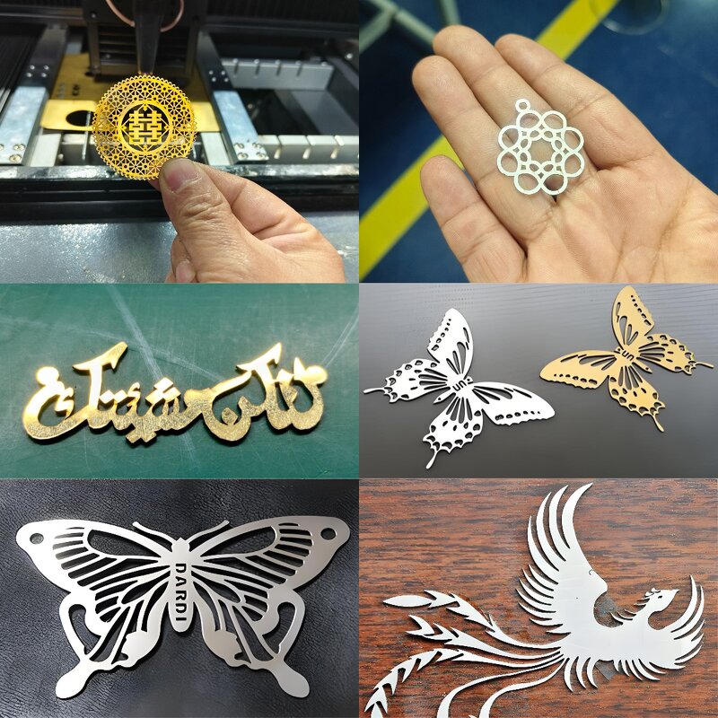 CNC Laser Cutting Machine Manufacturer - Jewelry PLT Support Metal Brass Aluminum