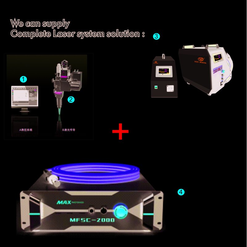 Laser Welder Manufacturer - Raycus 600W-1200W 4-in-1 Metal Stainless Steel Aluminum