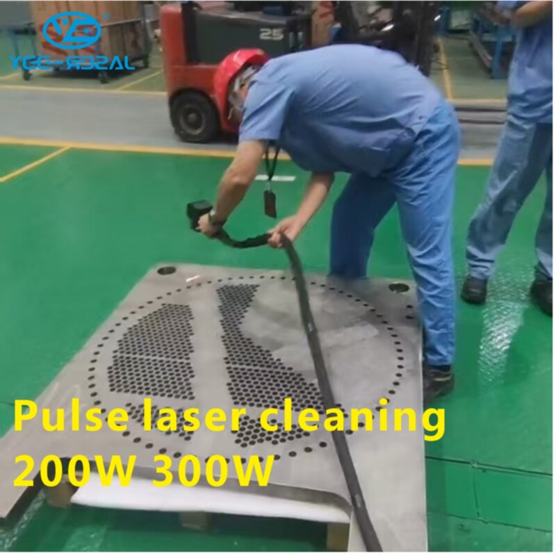 Laser Cleaning Machine Manufacturer - YEELASER 300W JPT Raycus Paint Oil Removal