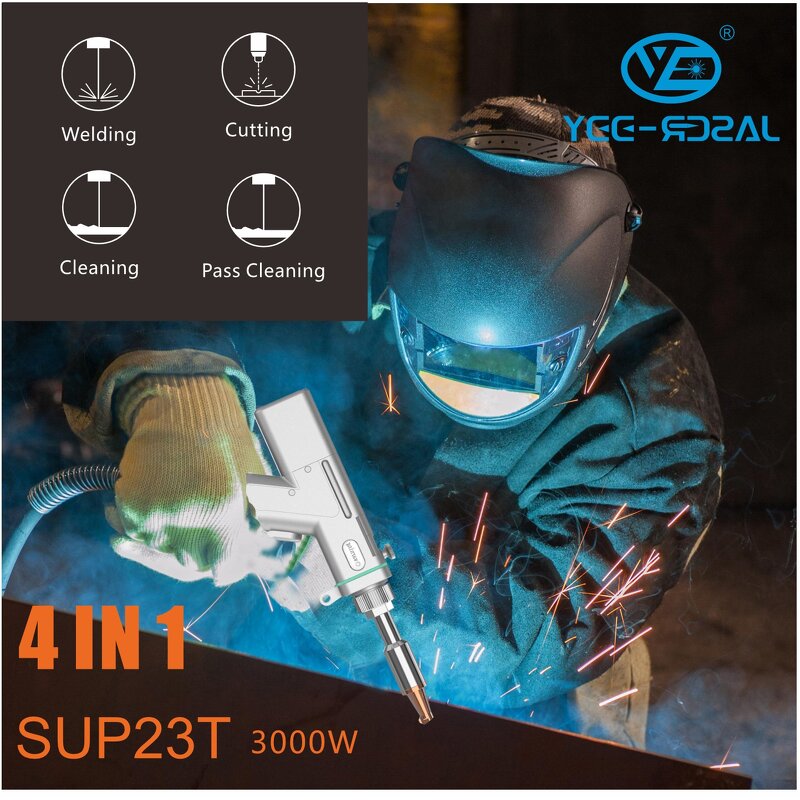 Laser Welding Gun Manufacturer - 3000W 3 in 1 Raytools SUP23T SUP21T Metal