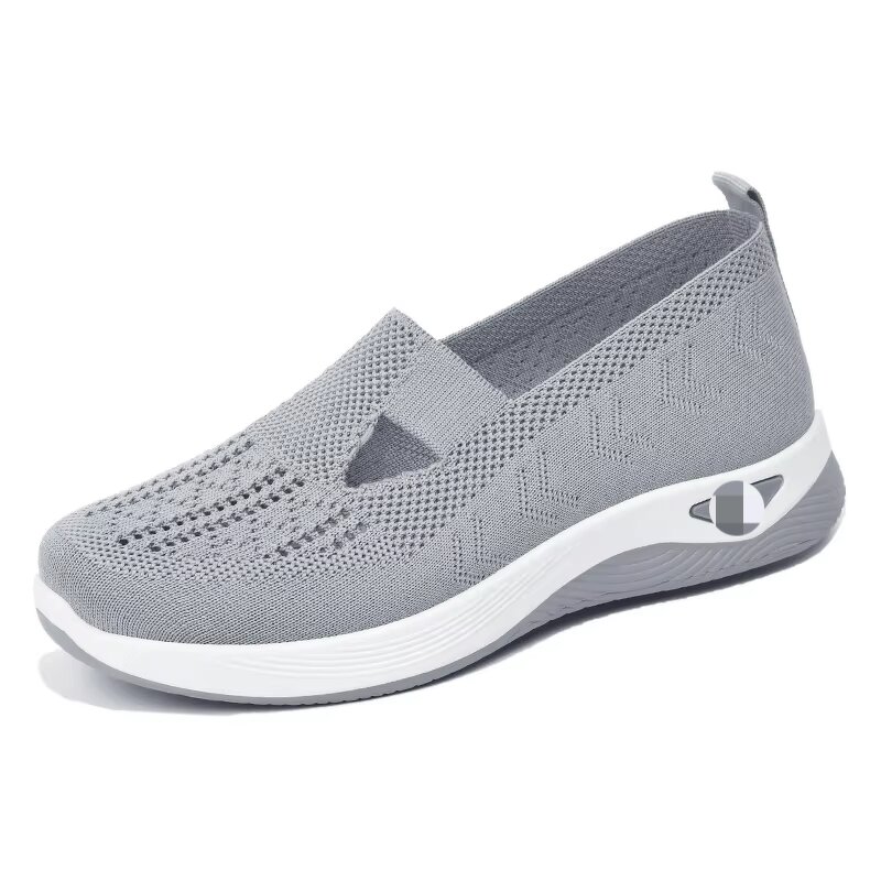 Women's Casual Sneakers Manufacturer - Fitness Walking Mesh Insole EVA Outdoor Flat