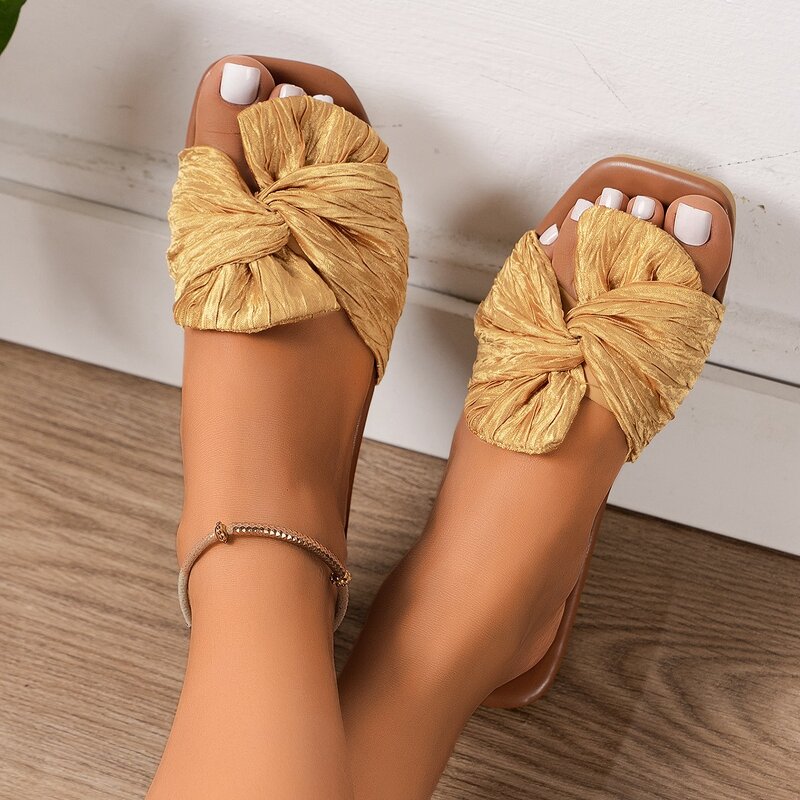 Women's Flat Slippers Manufacturer - Old Money Style 35-43 Big Size Fast Deliver