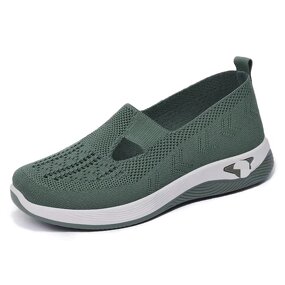 Women's Casual Sneakers Manufacturer - Fitness Walking Mesh Insole EVA Outdoor Flat