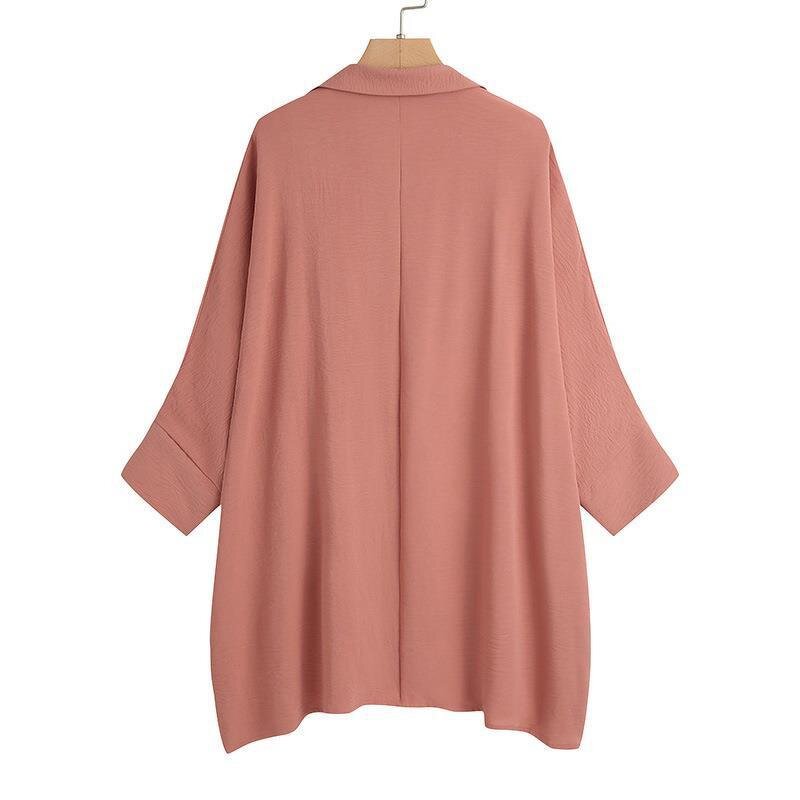 Muslim Blouse Manufacturer - Wholesale Cheap Malaysia Solid Color Pleated Long Sleeve