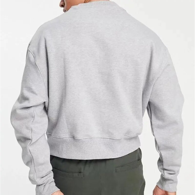 Men's Sweatshirt Manufacturer - Drop Shoulder French Terry 100% Cotton Oversize Pullover