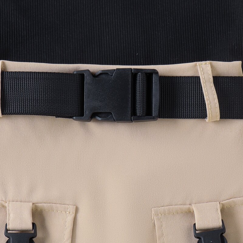 Girls Clothing Set Manufacturer - 2024 Summer Sleeveless Turtleneck Vest A-Line Skirt