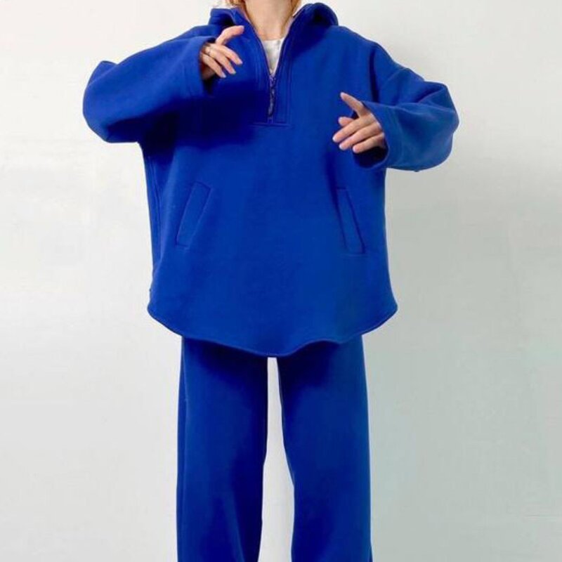 Women's Crop Hoodie Manufacturer - Fitness Half Zipper Cotton Drawstring Yoga Jacket