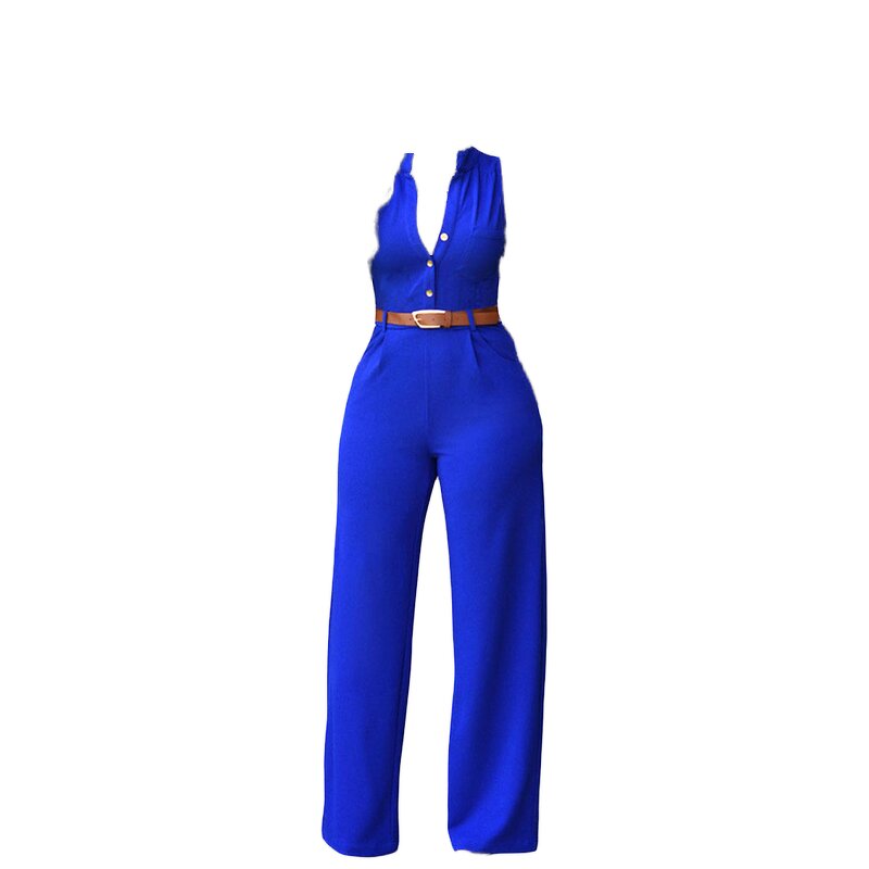Bandage Jumpsuit Manufacturer - Women's Sexy Sleeveless High Waist Gym Romper Trousers