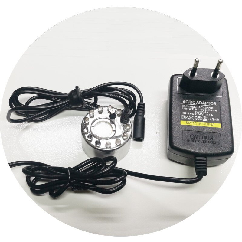 Ultrasonic Fogger Manufacturer - 1 Head 12 Led Colorful Light for Outdoor Garden Fountains Pools