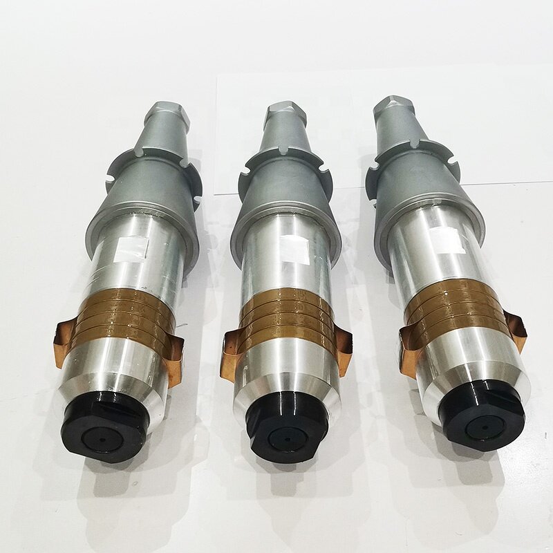 Ultrasonic Welding Machine Manufacturer - 15kHz with Transducer Booster and Welding Horn