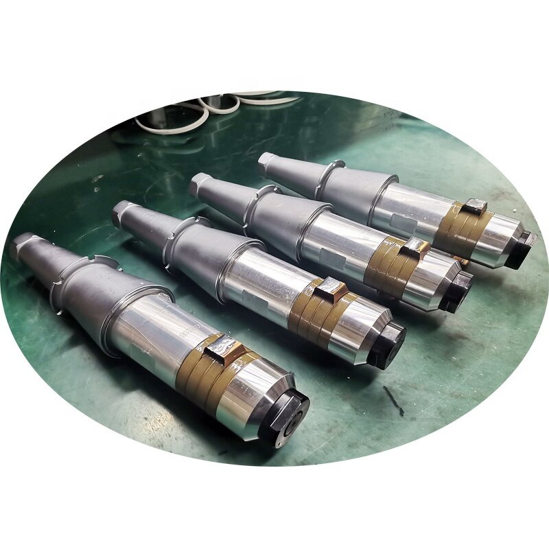 Ultrasonic Transducer Manufacturer - Yellow Ceramic 15Khz 2600w Piezoelectric Welding