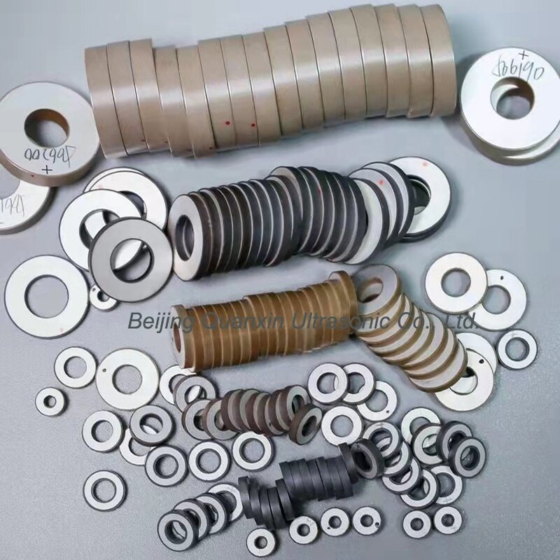 Ultrasonic Transducer Manufacturer - Customized PZT4 PZT8 Piezoelectric Ceramic Disc Rectangle Square Tube Ring