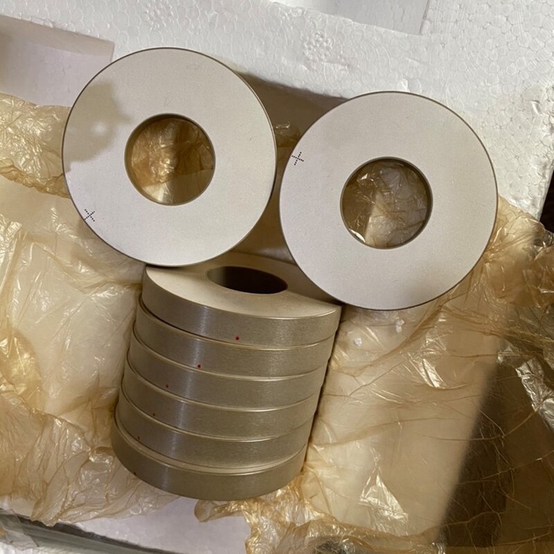Piezo Ceramic Ring Manufacturer - Custom BJULTRASONIC Silver Electrode Pzt 5A Humidifier Disc Plate