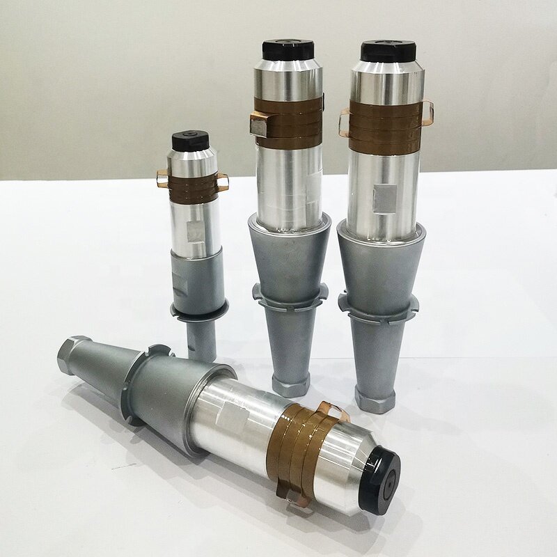 Ultrasonic Transducer Manufacturer - Yellow Ceramic 15Khz 2600w Piezoelectric Welding
