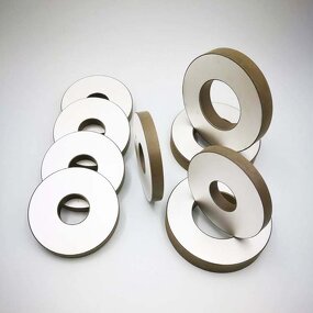 Piezo Ceramic Element Manufacturer - Customized Various Size Piezoelectric Crystal PZT Ring