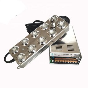 Ultrasonic Atomizer Manufacturer - 5500 Ml/h Greenhouse Industrial 10 Head Mist Maker Fogger