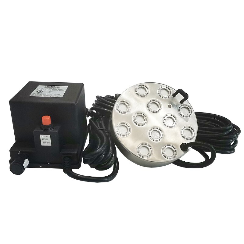 Ultrasonic Humidifier Manufacturer - Top Quality 20mm 300w 12 Heads Fogger Industrial Garden Mist Maker