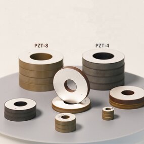 Piezo Ceramic Ring Manufacturer - Custom BJULTRASONIC Silver Electrode Pzt 5A Humidifier Disc Plate