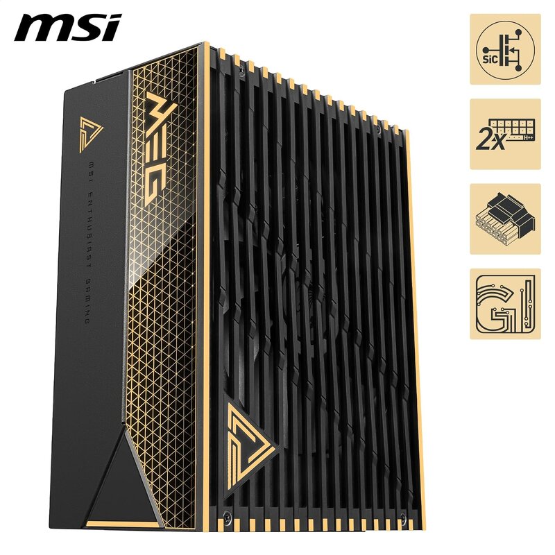 Power Supply Manufacturer - MSI MEG Ai1600T PCIE5 1600W 80+Ti Fully Modular Server-Grade