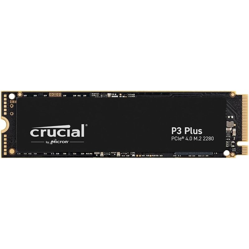 SSD Solid State Drive Manufacturer - Crucial P3 Plus 500GB PCIe4.0 NVMe M.2 5000MB/s Bulk