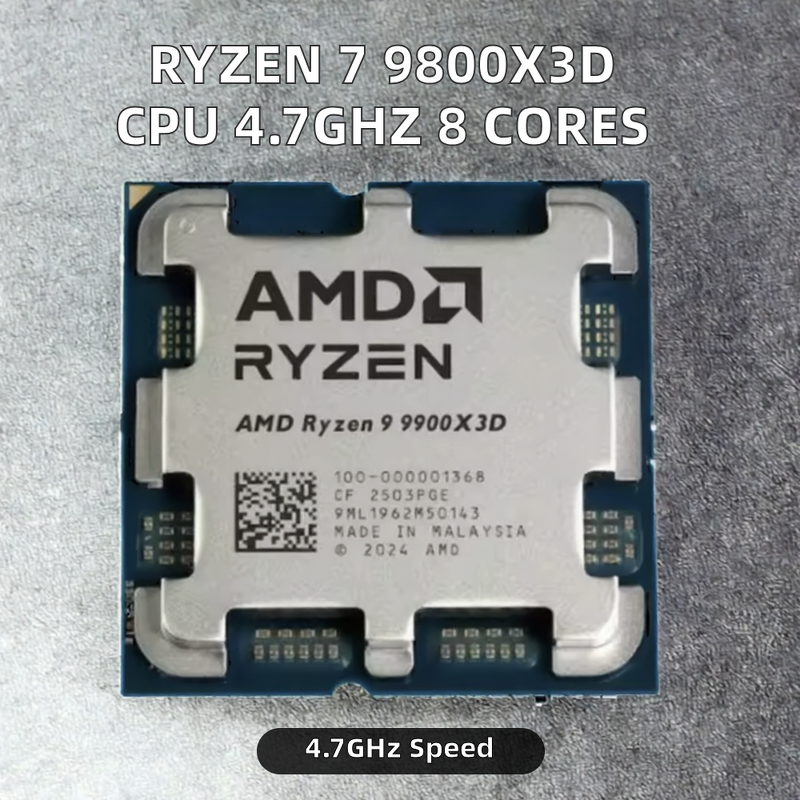 CPU Processor Manufacturer - AMD Ryzen 9 9900X3D 8C 4.7GHz Socket AM5 120W Original