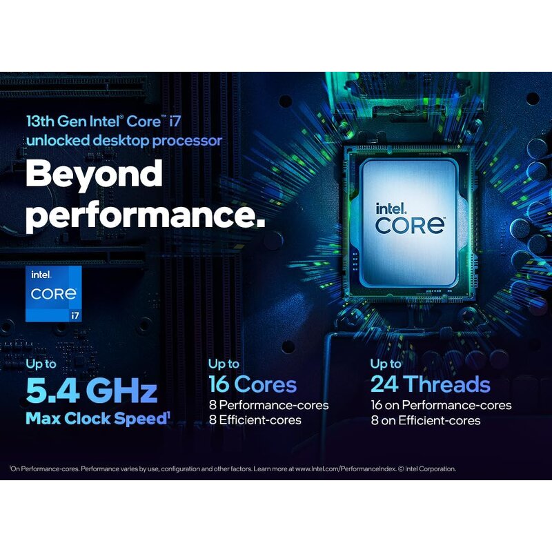 CPU Processor Manufacturer - Intel Core i7-13700K 16C 8P+8E LGA1700 Unlocked Bulk