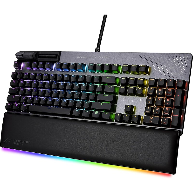 Gaming Keyboard Manufacturer - ROG Strix Flare II RGB 100% Custom LED Hot-swappable NX Brown