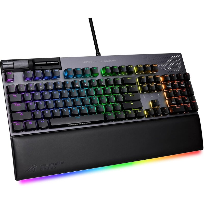 Gaming Keyboard Manufacturer - ROG Strix Flare II RGB 100% Custom LED Hot-swappable NX Brown
