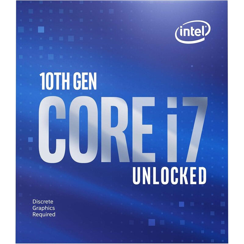 CPU Processor Manufacturer - Intel Core i7-10700KF 8C Up to 5.1GHz LGA1200 125W Tray