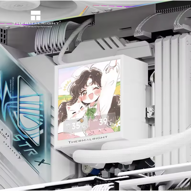 CPU Cooler Manufacturer - Thermalright Peerless Vision 240 ARGB 3.95" IPS Screen 2000RPM