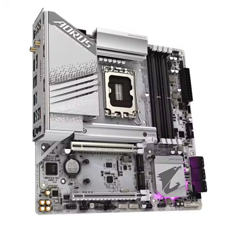 Motherboard Manufacturer - Gigabyte Z790M AORUS Elite AX ICE DDR5 LGA1700 PCIe4.0/5.0