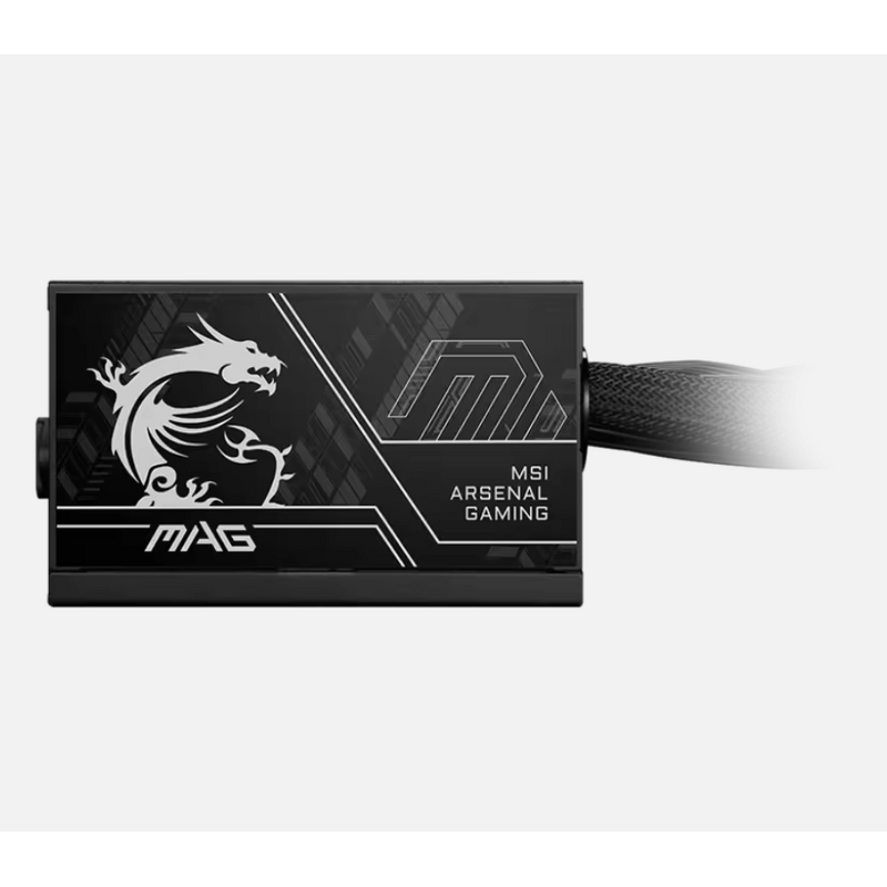 Power Supply Manufacturer - MSI MAG A650BN 650W 80+Bronze 24Pin 5V Output Desktop PSU