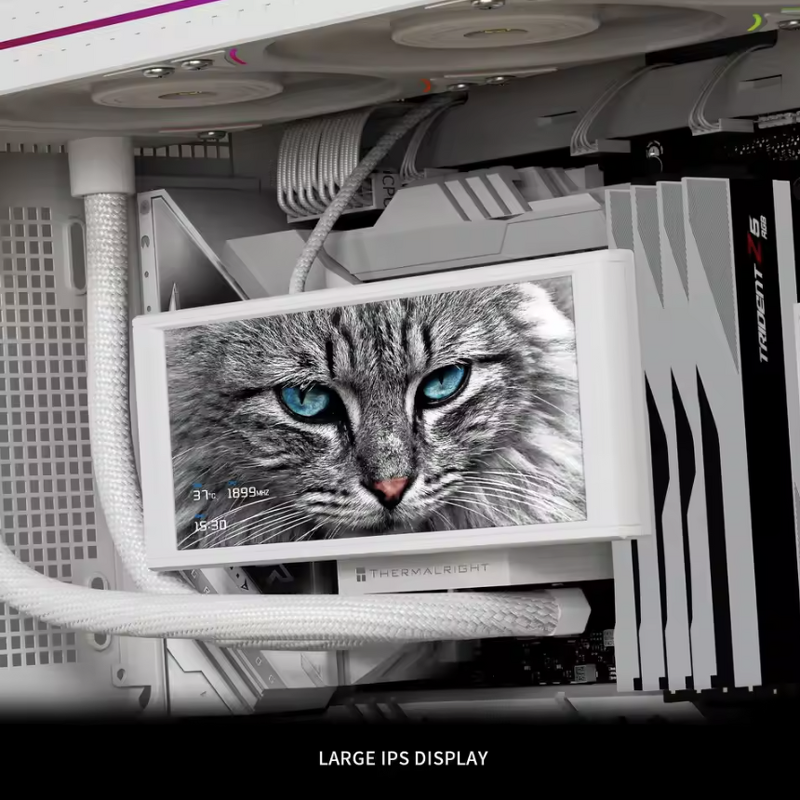 CPU Cooler Manufacturer - Thermalright Trofeo Vision AIO 360cm ARGB White 12cm Fan